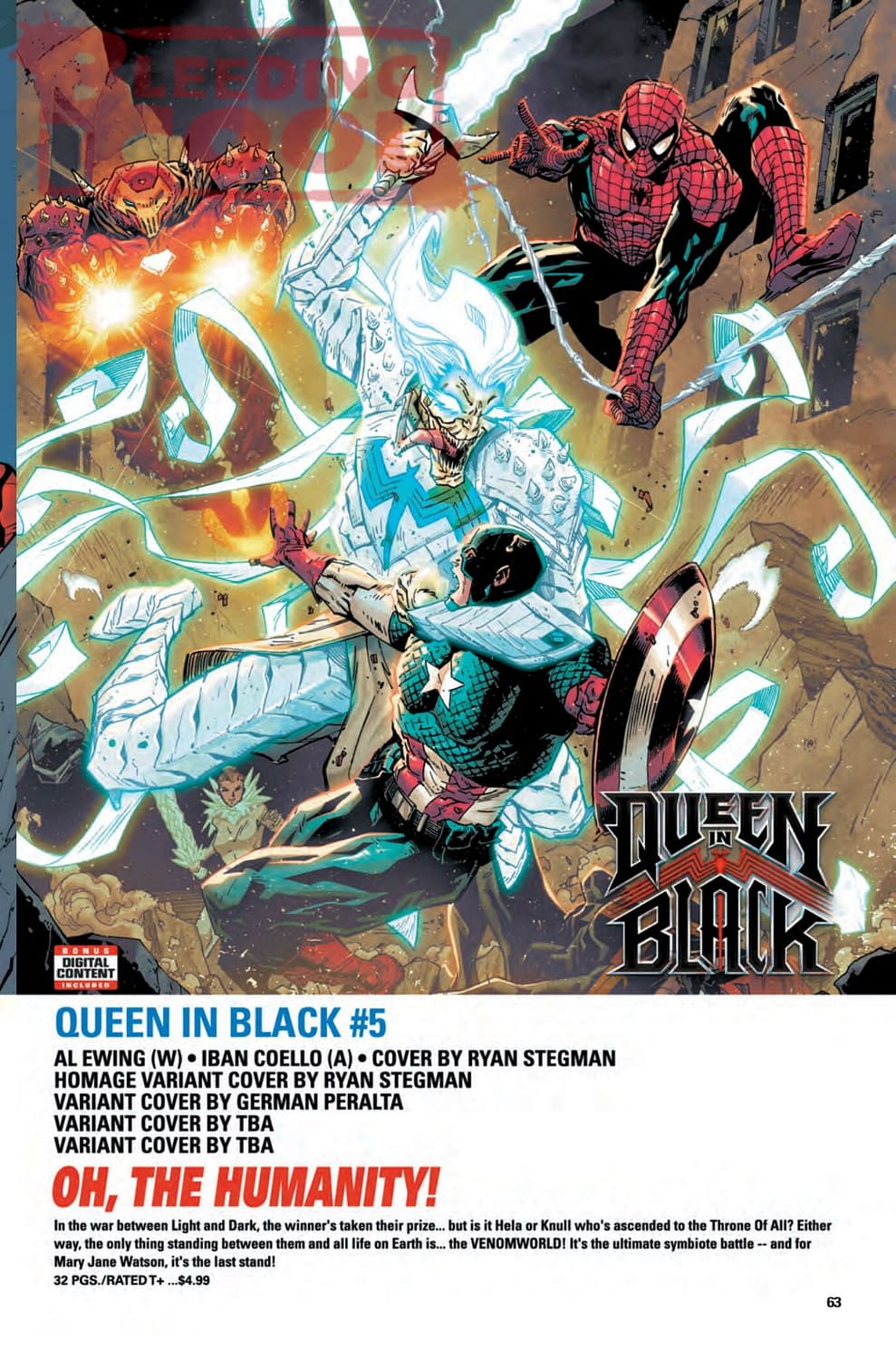 Marvel Comics September 2026 Official Full Solicits And Solicitations