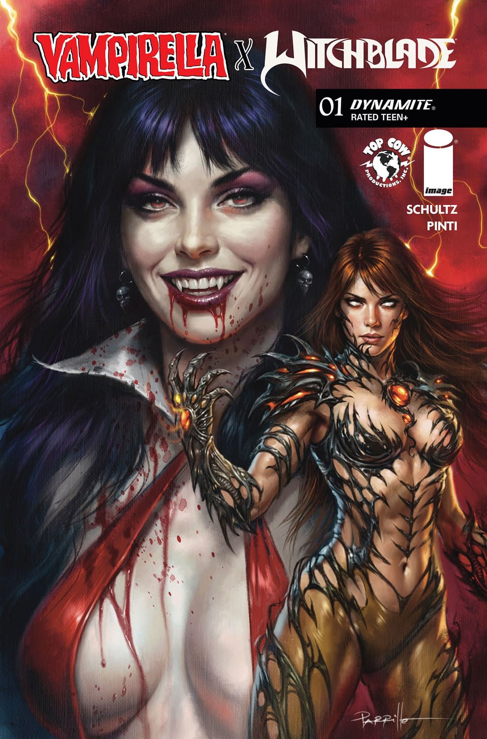 Vampirella X Witchblade With Erica Schultz And Valentina Pinti