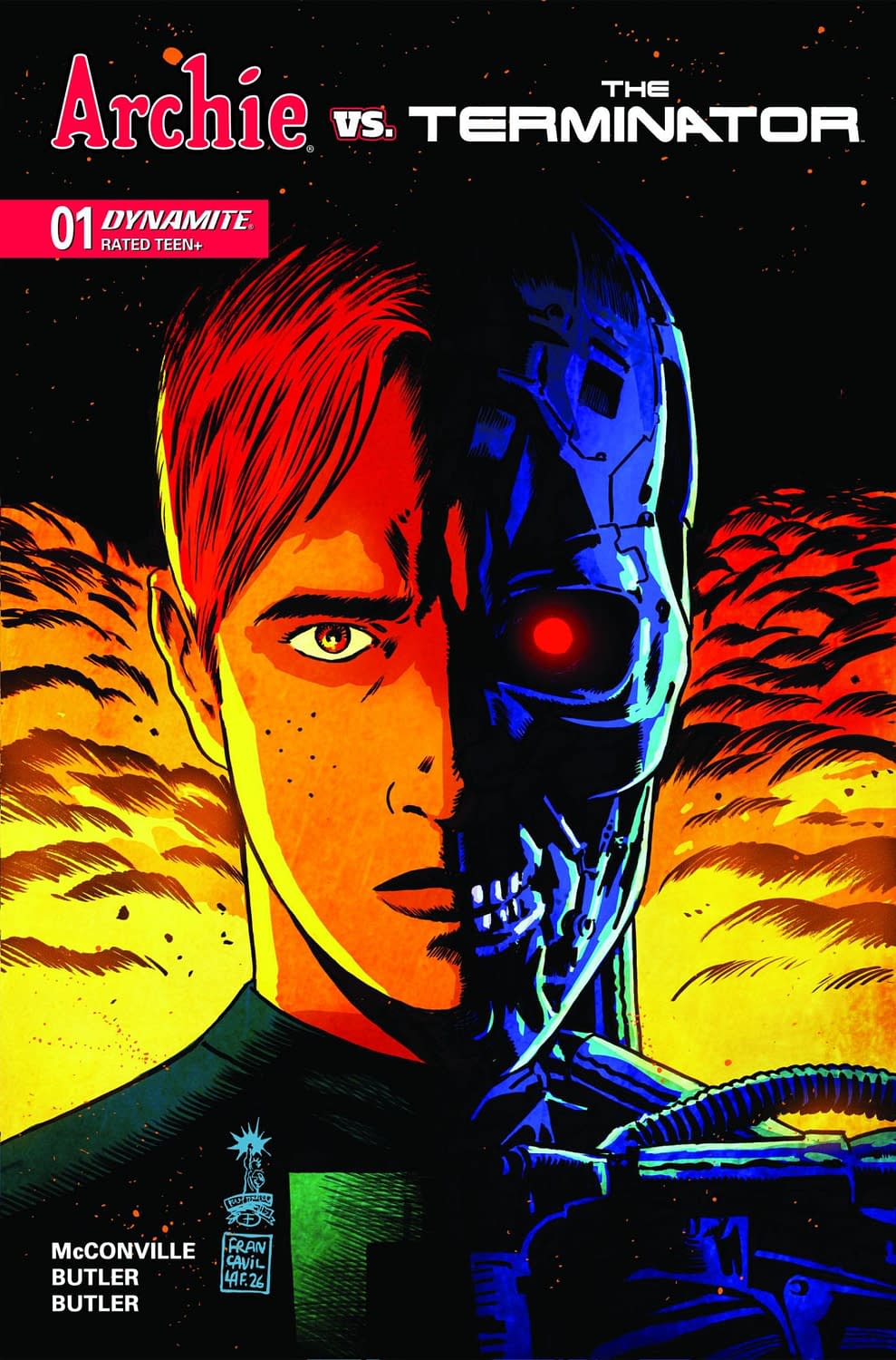 The Terminator Comes To Riverdale In Archie Vs Terminator This Year