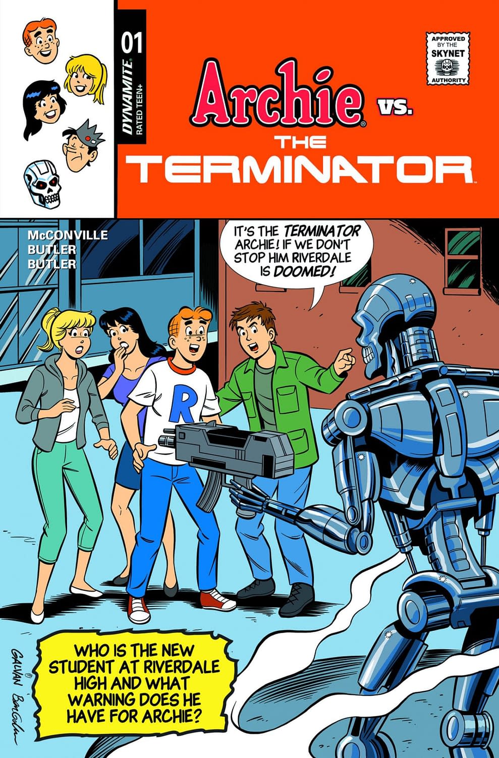 The Terminator Comes To Riverdale In Archie Vs Terminator This Year
