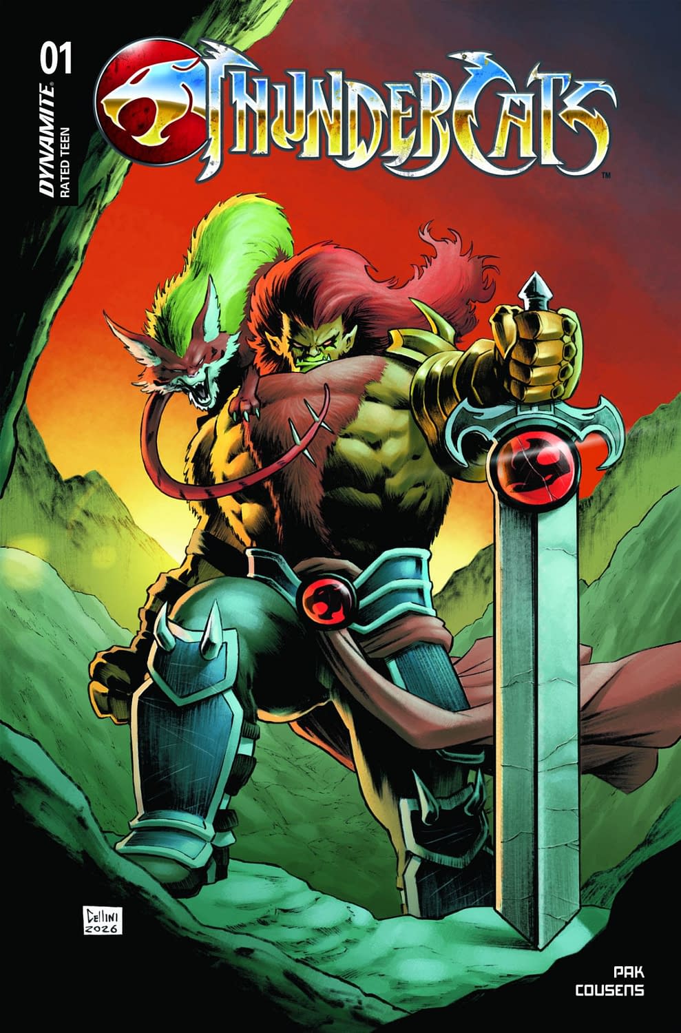 ThunderCats #1 Relaunch With Greg Pak & David Cousens In October 2026