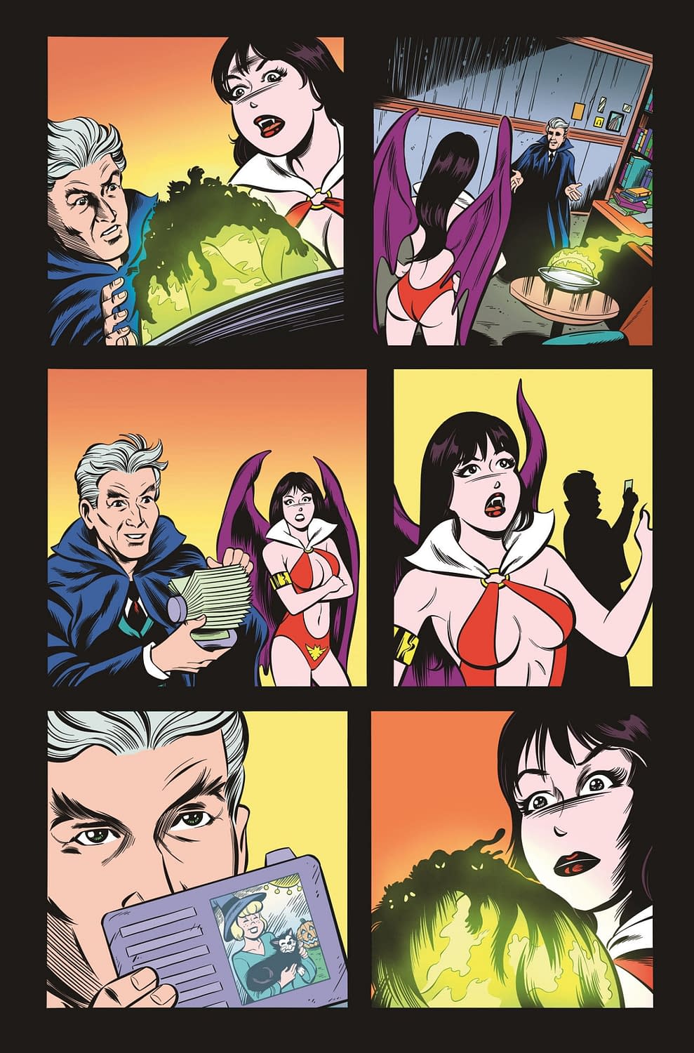 Sabrina X Vampirella By Tini Howard, Bill Galvan And Ben Galvan