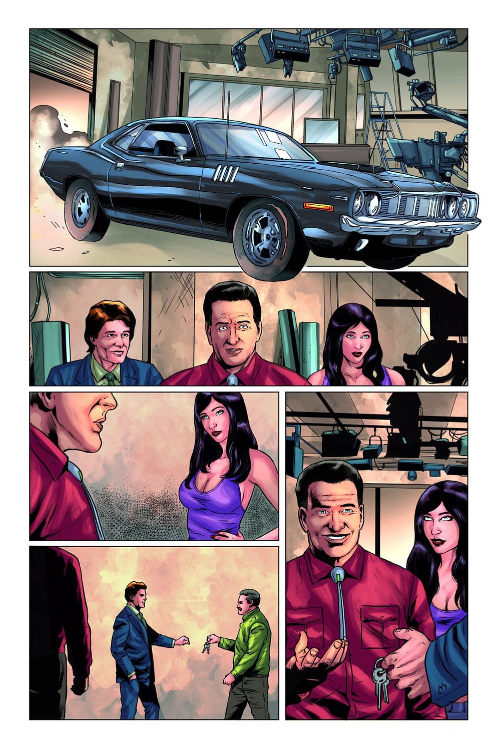 Joe Bob Briggs & Darcy The Mail Girl Launch New Comic, MonsterVision