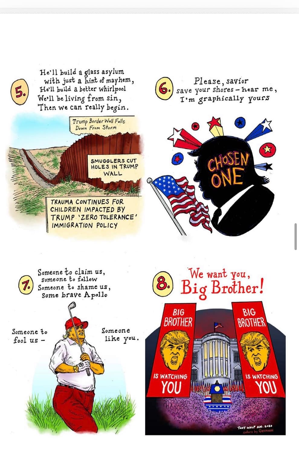 Times Like These, Bill Sienkiewicz, Emil Ferris & Peter Kuper Protest