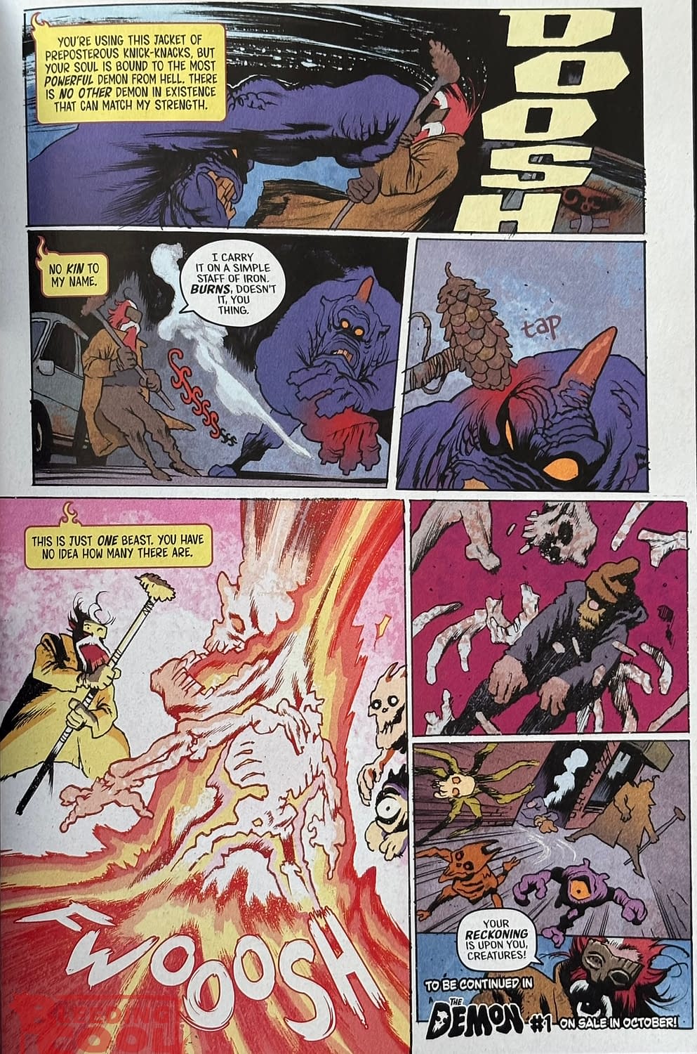 An Exclusive Preview Of The Demon #1 By James Harren For DC Next Level