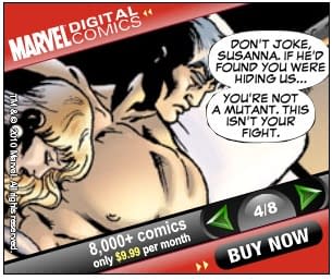 Marvel Magneto Mini-Comic Ad With Minor Nudity