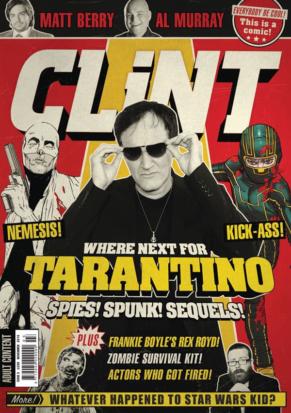Quentin Tarantino Cover Interview For Clint #3