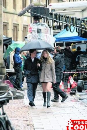 Two People Go For A Walk In Oxford