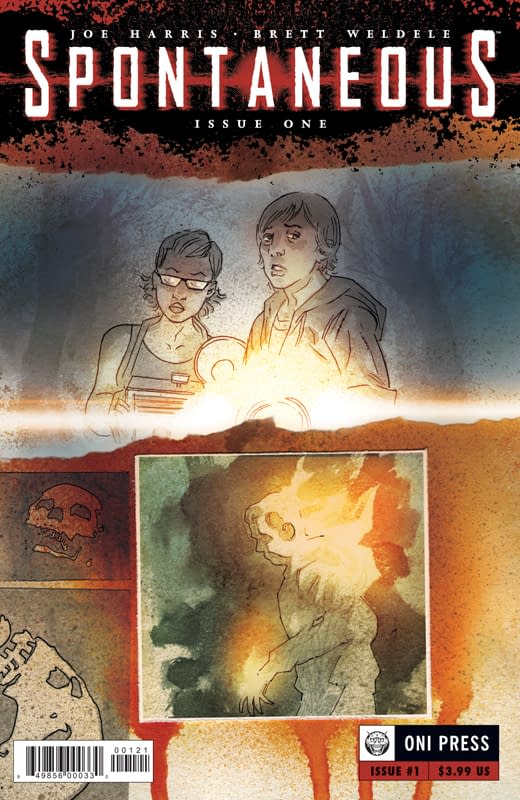 Joe Harris To Debut Issue One AND Issue Two Of Spontaneous At San Diego?