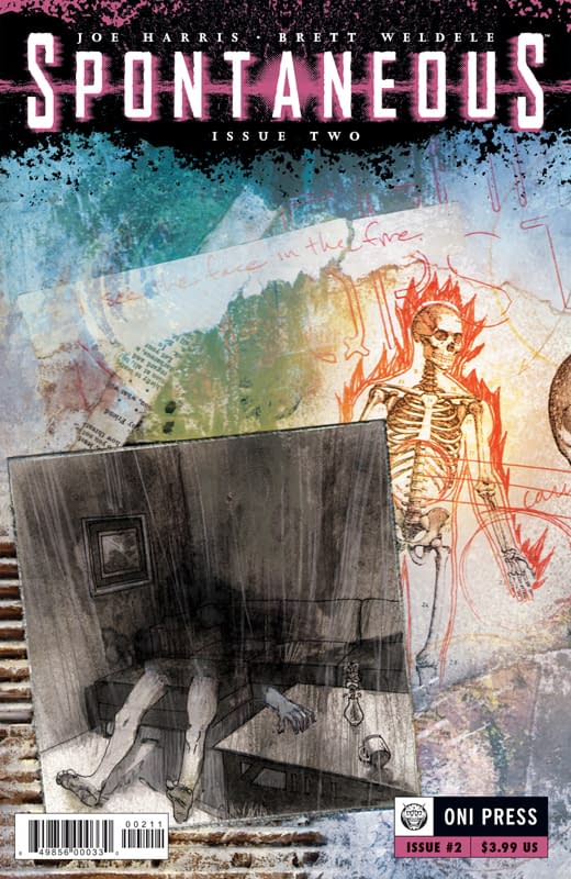 Joe Harris To Debut Issue One AND Issue Two Of Spontaneous At San Diego?