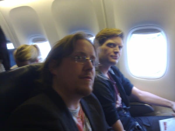Flying With Si Spurrier. And Boy Are His Arms Tired.