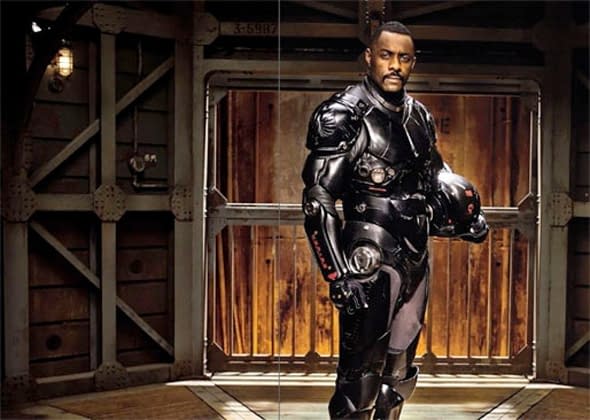 First Image Of Idris Elba In Costume For Guillermo Del Toro's Pacific Rim