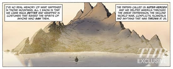 Coloured, Lettered Preview Of Jupiter's Legacy By Mark Millar And Frank Quitely