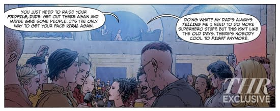 Coloured, Lettered Preview Of Jupiter's Legacy By Mark Millar And Frank Quitely