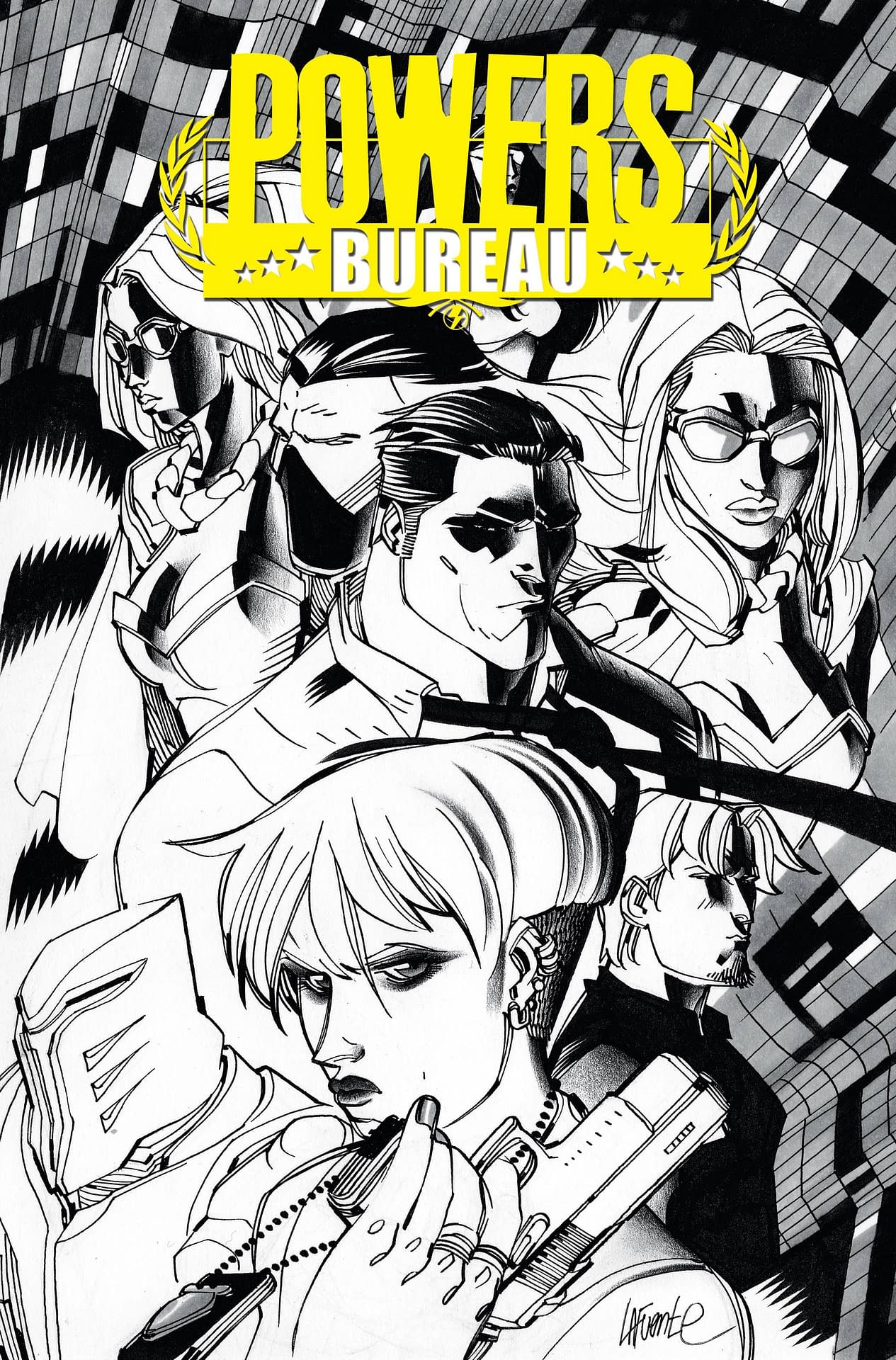 Mack And LaFuente, The Two Davids, Give Powers Bureau #1 A Couple More Covers