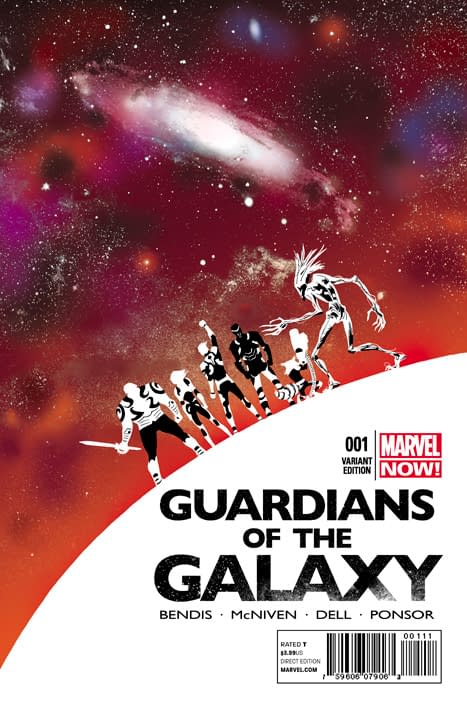 Marcos Martin's Guardians Of The Galaxy #1 Cover For Detroit Comic Shops
