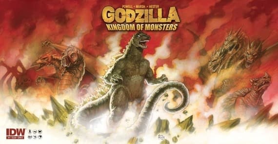 All Eighty Variant Covers Of Godzilla #1 From IDW