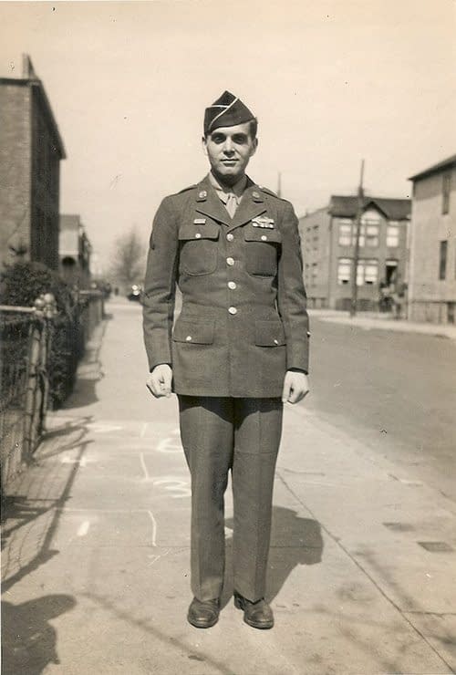 Jack Kirby in uniform