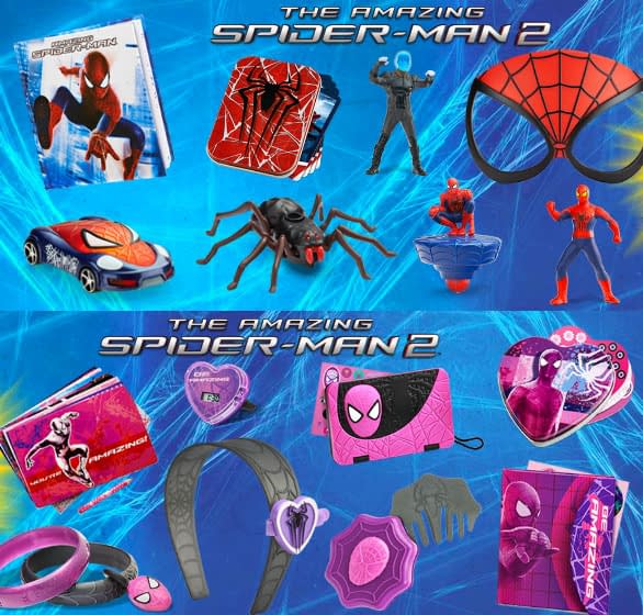 Mcdo spiderman happy store meal