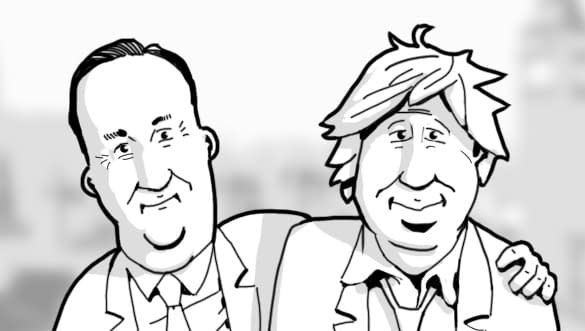 Dave and Boris by Alwyn Talbot