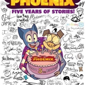 The Phoenix Comic Celebrates Its Fifth Birthday With A Special Cover