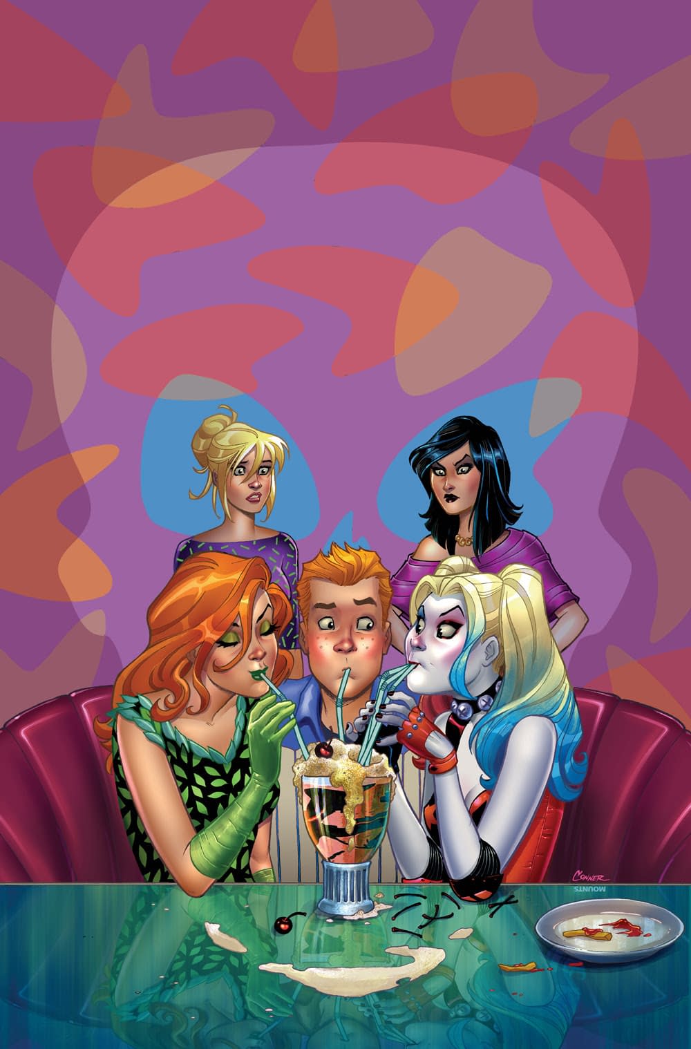 Harley &#038; Ivy Meet Betty &#038; Veronica In DC/Archie Crossover By Paul Dini, Marc Andreyko, and Laura Braga
