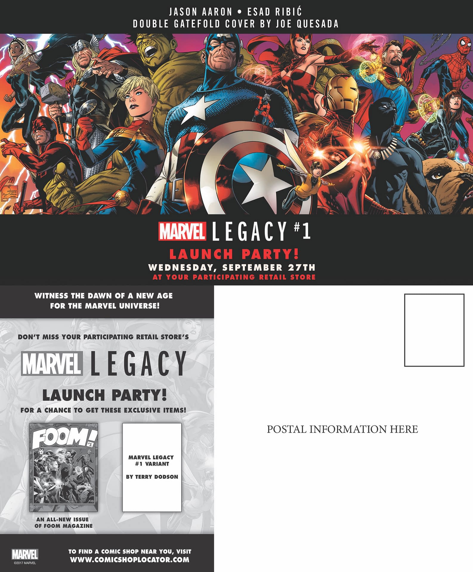Ain't No Party Like A Marvel Legacy Party, 'Cause A Marvel Legacy Party Don't Stop