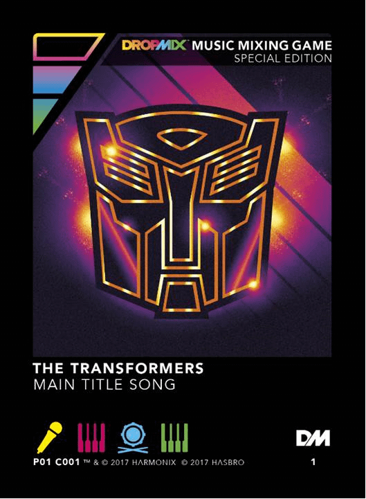 PAX West Attendees Will Be Able To Pick Up An Exclusive Transformers Song Card For DropMix