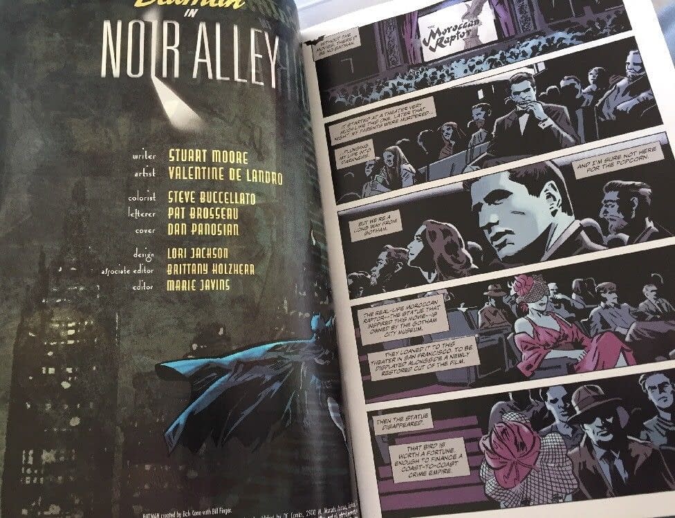 Will Your Comic Store Get Batman: Noir Alley By Stuart Moore And Valentine De Landro?