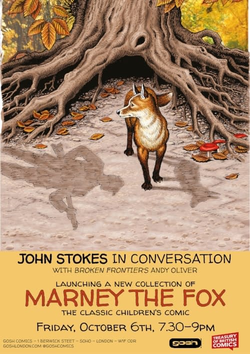 From Fishboy To The Invisibles &#8211; John Stokes Talks About A Life in Comics At Gosh Next Friday