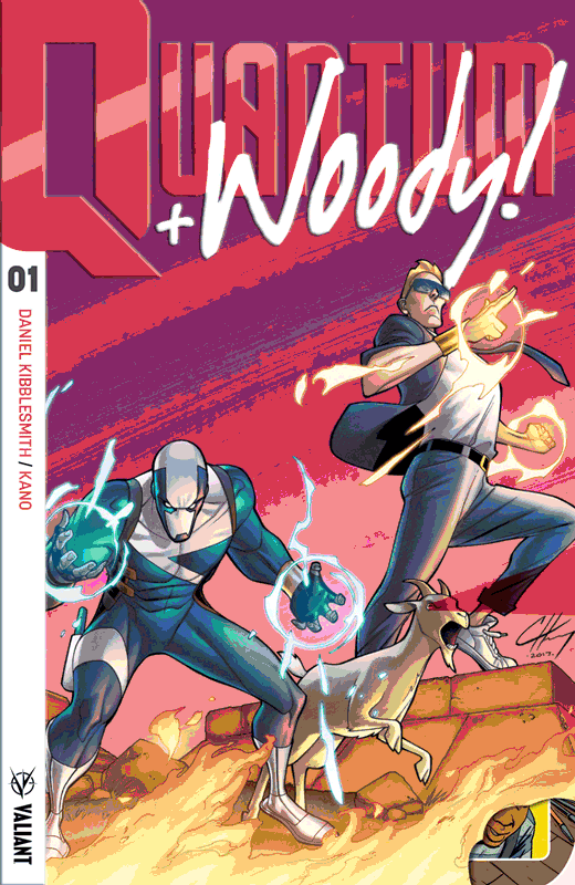 Quantum &#038; Woody's "Most Variant Cover Of All Time!" &#8211; First Chromium, Lenticular, Die-Cut, Embossed, Fifth Ink, Double Foil, Hand-Numbered, Randomly Stickered&#8230;