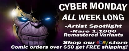 Over Thirty Cyber Monday Comic Book Sales Of Note&#8230;