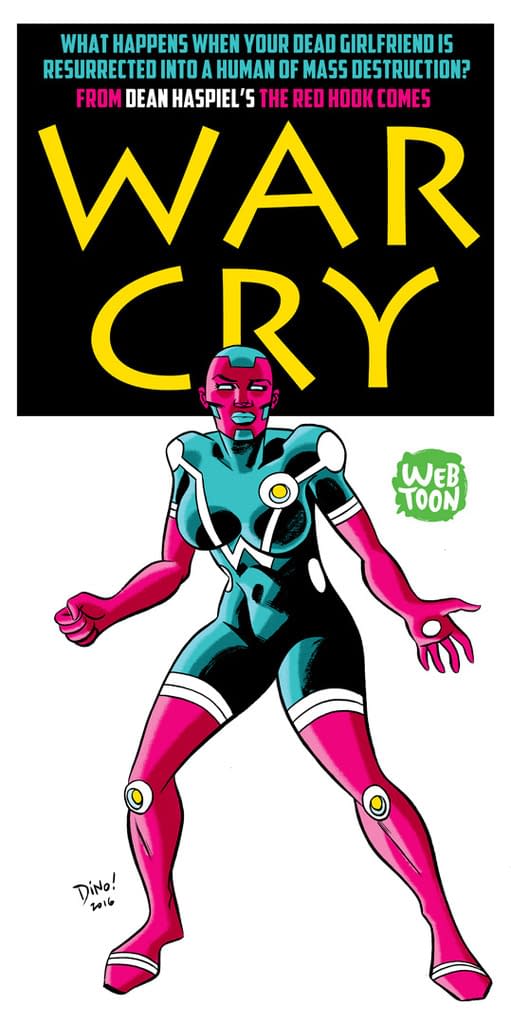 Dean Haspiel's War Cry Launches on Line Webtoon Tomorrow, Read It First on Bleeding Cool Now