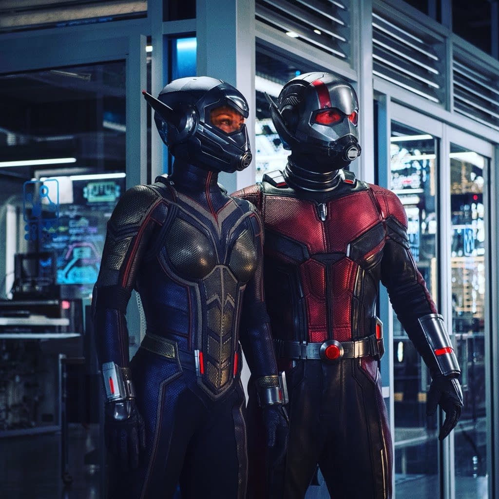 A New Photo from Ant-Man and the Wasp Has the Two Heroes Side by Side