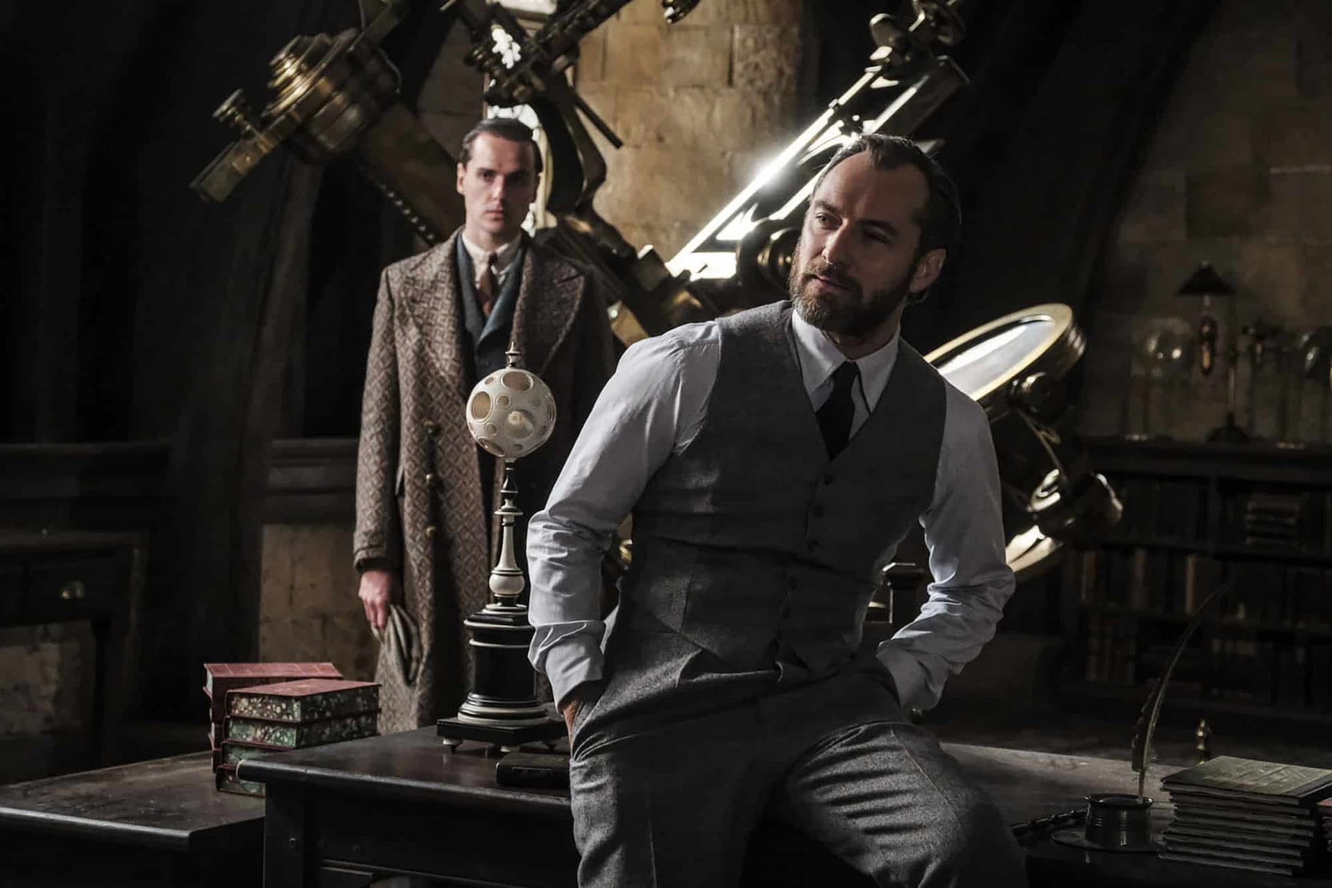 Jude Law: There's a Dash of Anarchy and a Sense of Mystery in Young Dumbledore