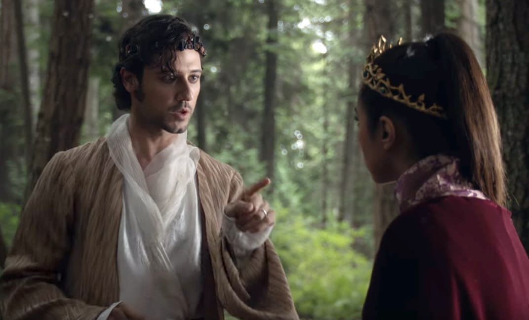 The Magicians Season 3 Eliot and Margo Speak in Pop Culture Code