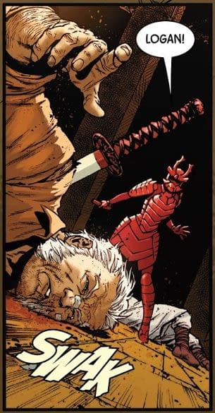 X-Men: Bland Design &#8211; Wolverine is Getting Too Old for This @#$% in Old Man Logan #34