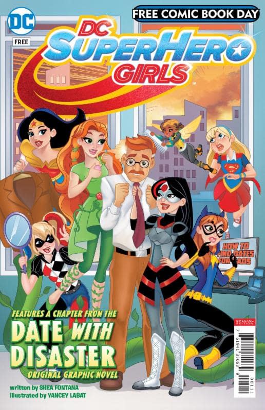 DC Comics Gold Free Comic Book Day 2018 Title Will Be&#8230; DC Super Hero Girls