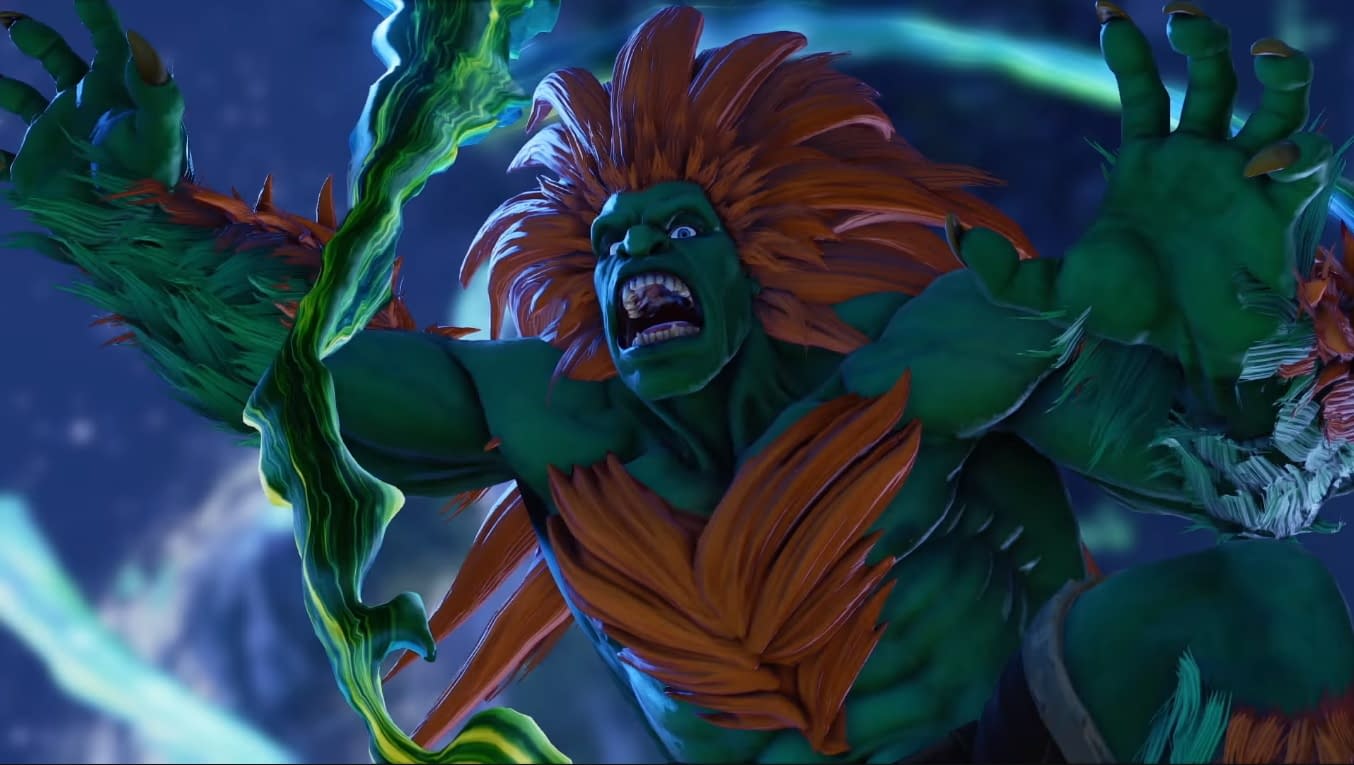 Ameen Art - Blanka Battle outfit from Street Fighter V: Arcade Edition