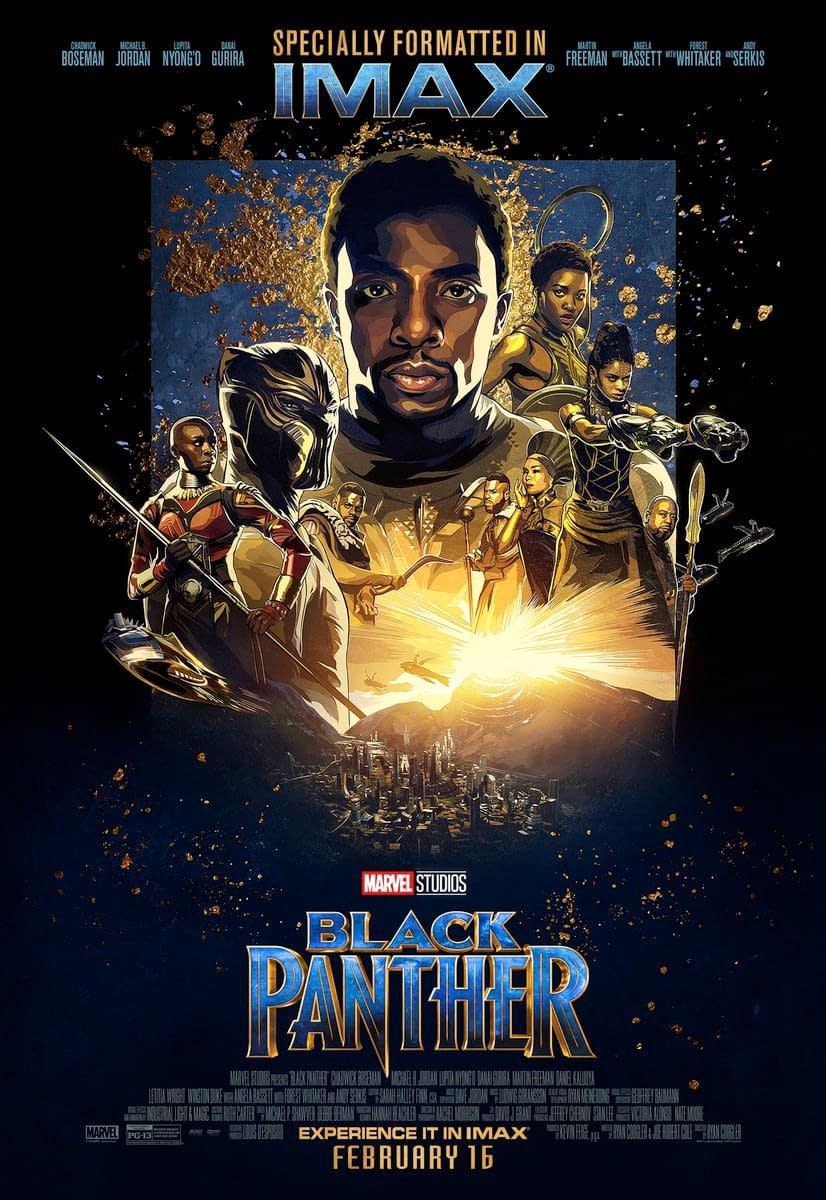 black panther imax poster