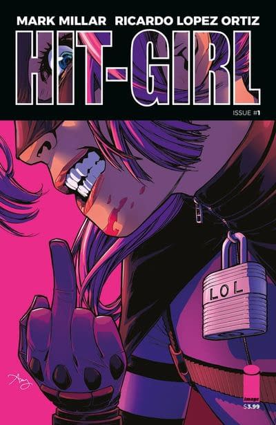 Hit Girl #1 cover by Amy Reeder and Kim Jung Gi