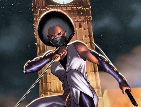 Ninja-K #4 cover by CAFU