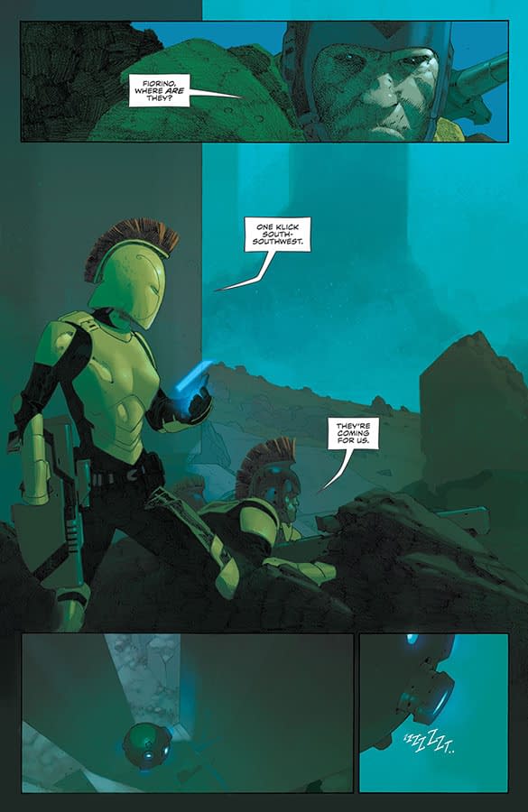 VS #1 art by Esad Ribic and Nic Klein