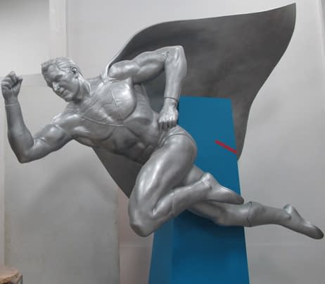 Cleveland's Superman Statue Not Up, Up, or Away