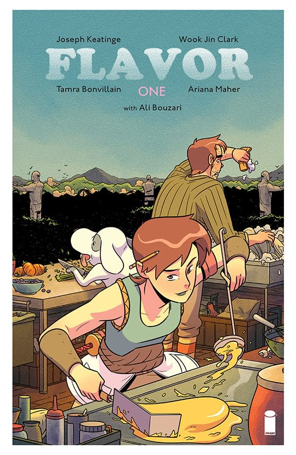 Joseph Keatinge and Wook Jim Clark Launch 'Flavor' from Image Comics in May
