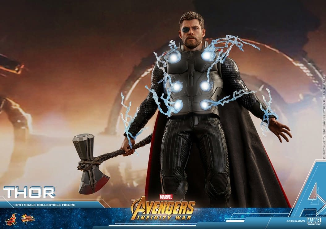 Hot Toys Marvel Movie Masterpiece Thor Thor Movie Collectible Figure