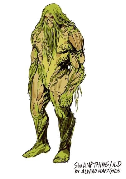 Now DC Comics Design Swamp Thing to Look Like Alan Moore