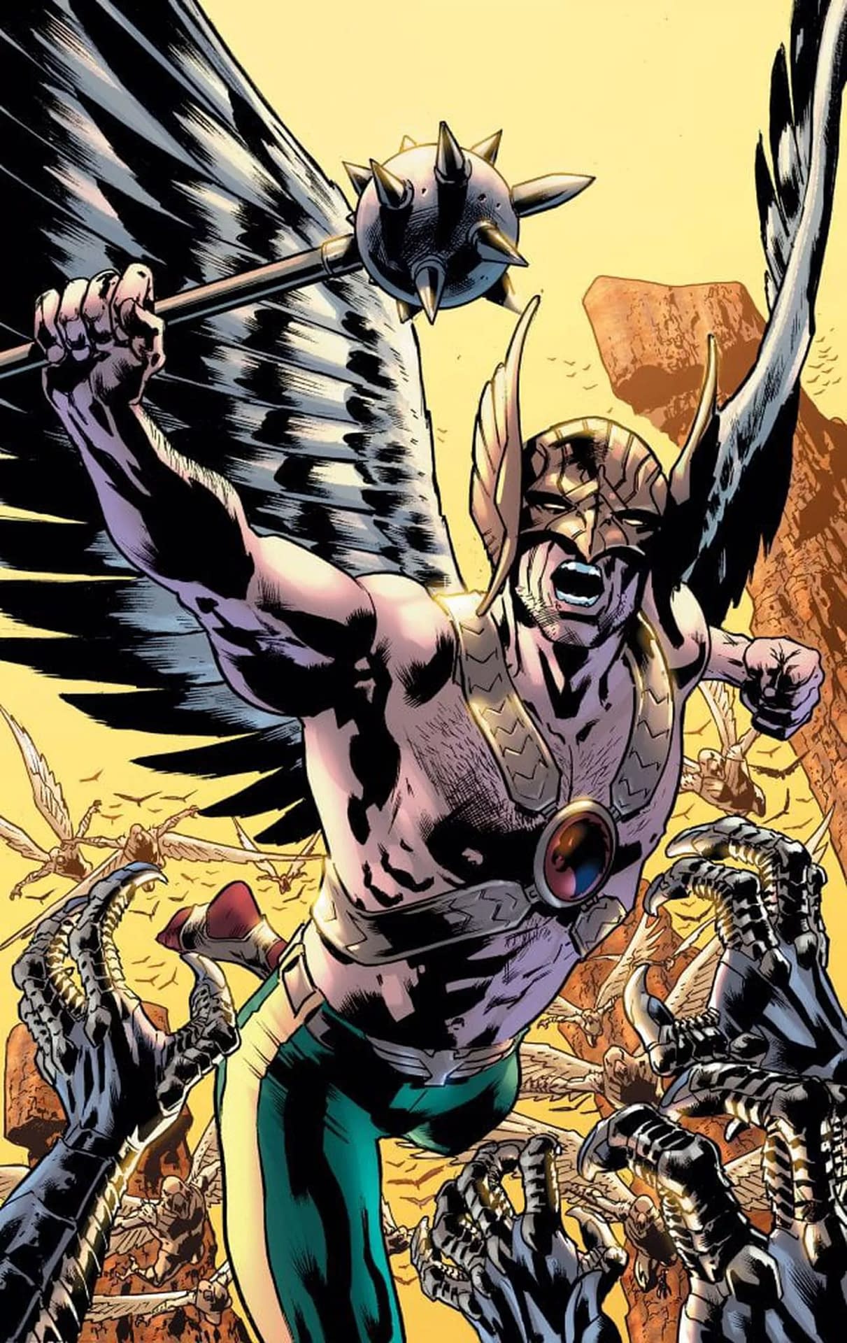 Bryan Hitch and Robert Venditti Confirmed on New Hawkman Monthly Comic
