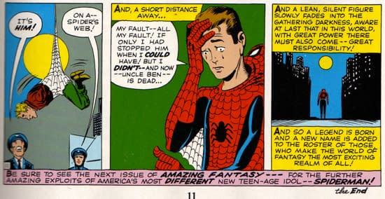 Spider-Man Comics Quote-12, Movie & Comics Quotes