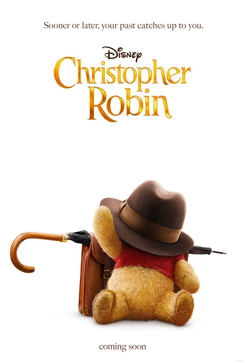 First Poster for Disney's Christopher Robin, Trailer Debuts Tomorrow
